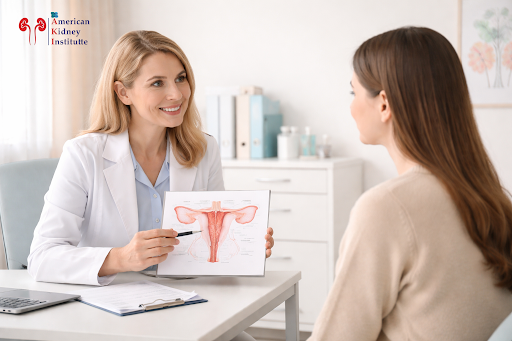 gynecology consultation in american kidney institute